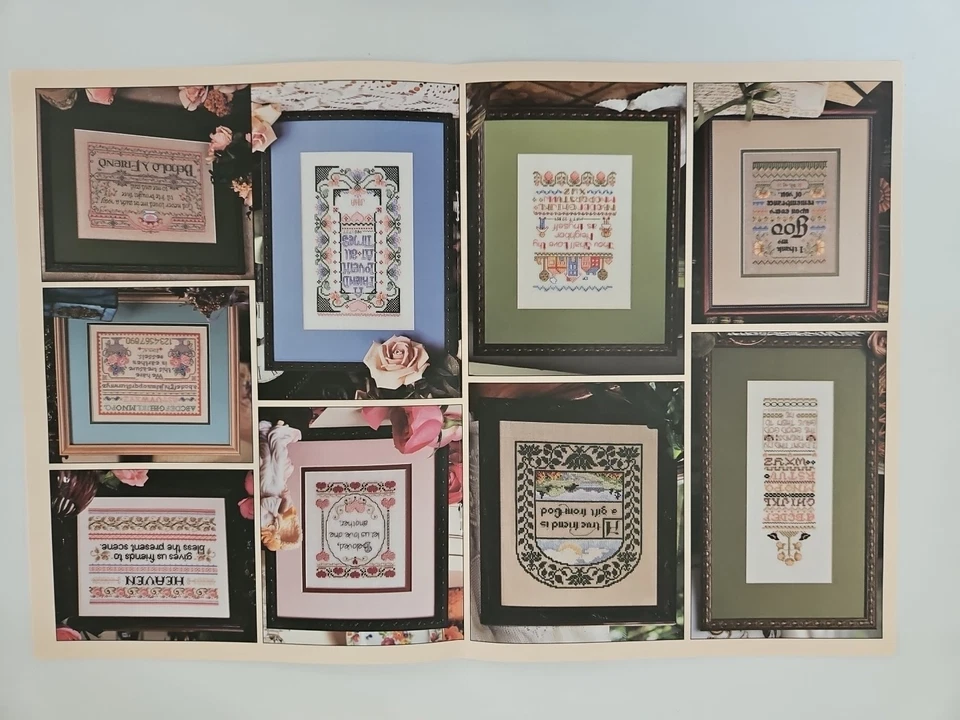 Praying Hands BLESSED WITH FRIENDS X-Stitch Pattern Book KOOLER DESIGN STUDIO  - Image 3 of 4