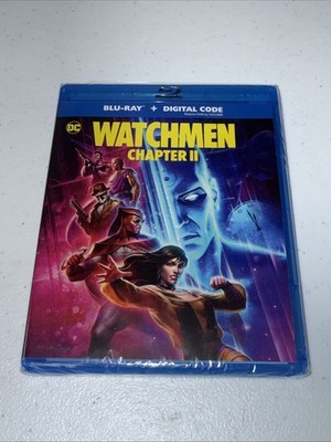 Watchmen Chapter II  2 - Comic - Anime (Blu-ray, 2025) - Brand New - DC Comics