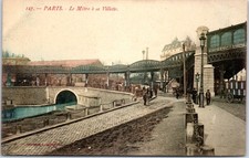 75019 POARIS - le metro a la vilette