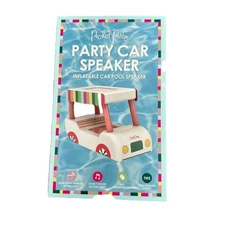 New Pool Floating Party Car-Shaped Inflatable Bluetooth Speaker