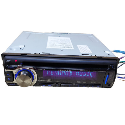 Kenwood KDC-HD545U CD MP3 HD Radio Ipod USB Aux Stereo Player Single Din
