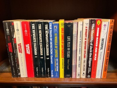 Vintage-CRIME-CRIMINALS-MOB-MANSON-PB & HC-Non-Fiction-You Choose