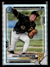 2021 Bowman Draft #BDC-120 Owen Kellington Chrome Refractor