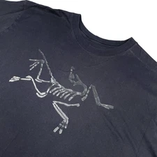 Arc'Teryx Men's Archaeopteryx Logo 100% Cotton S/S Crewneck T-Shirt Black • XL