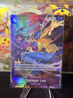 #ad One Piece P 093 Trafalgar Law Illustration Box Vol.6 Promo Foil ENG NM #1 $6.99