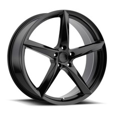 18x8 Mkw M120 Satin Black Wheels 5x4.5 40mm Set Of 4