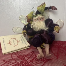 Mark Roberts Purple GRAPE FAIRY 9" Ornament 51-35401 Limited Edition Of 5,000