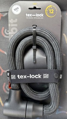 Tex-Lock Seilschloß Orbit 100 cm onyx black Neu OVP