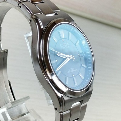 Citizen Attesa H110 T011331 Titanium Solar Radio Wristwatch Mens