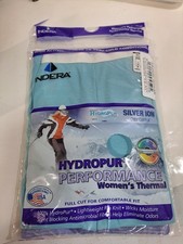 Indera Ladies HydoPur Lightweight Rib Knit Thermal Long John Pant