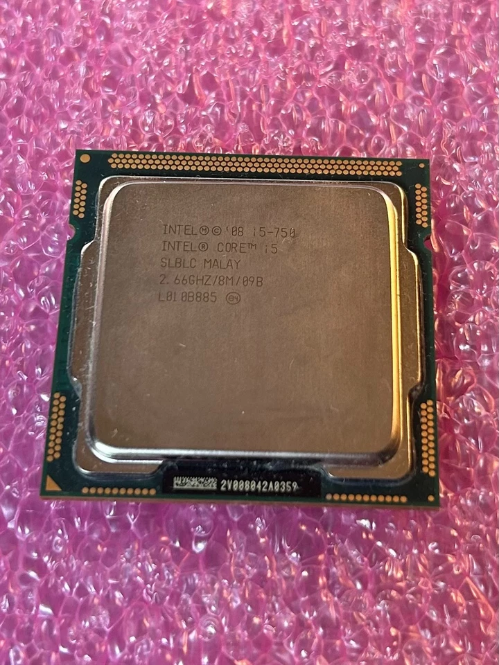 Processador Intel Core i5-750 2.66GHz Quad-Core - LGA1156 - SLBLC - Testado - Imagem 2 de 4