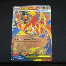 Pokemon - Mega Emboar ex 031/217 Holo Double Rare, Ascended Heroes - NM