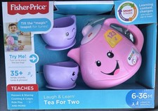 Fisher Price Laugh Learn Tea For Two Smart Stages Talking Musical Toy Set New