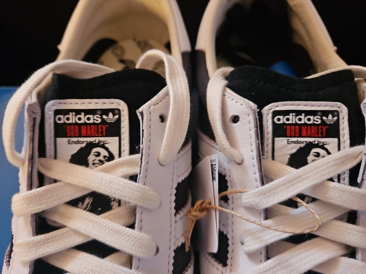 Bob Marley adidas Originals SL 72 RS Core Black Cloud White