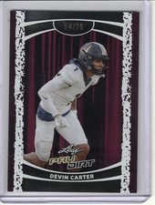 2026 LEAF PAYDIRT DEVIN CARTER ROOKIE/RC #54/75