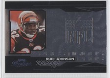 2007 Playoff Prestige Prestigious Pros Black 30/500 Rudi Johnson #PP-7 0a1