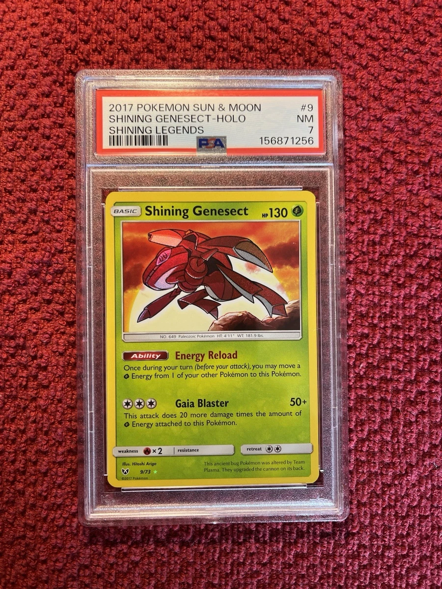 shiny genesect pokemon card 028/036 (CP5: Mythical & Legendary Dream Shine Collection) Ne – Nick Nack's Full Frontal Attack Black Star Promos Type Pokemon Card Genesect ex SR