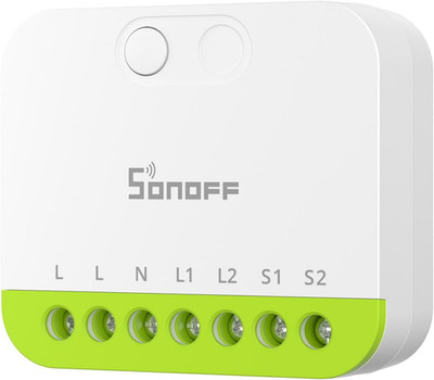 SONOFF MINI DUO 2-Kanal Zigbee Smart Switch, Zigbee 3.0 Kompatibel, Gesamtlast 1