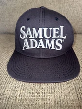 Samuel Adams Mens Hat Cap Blue Adjustable Buckle Dads Cap The Boston Beer Co.