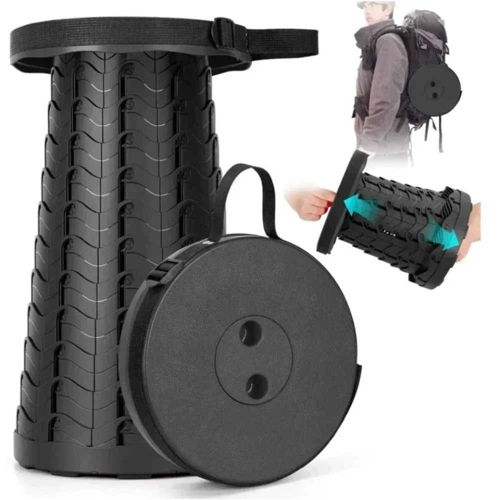 Portable Folding Telescopic Stool