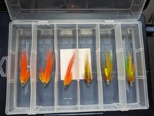 6 Skull Head fulling Mill Tube Flies
