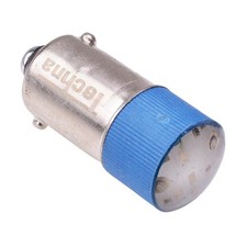 Image of Blue LED BA9S Bayonet LED Bulb 24V