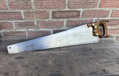 Vintage 25'' Copley 90,92 Oakley St Kappsäge Handsäge 5TPI Holzbearbeitung altes Werkzeug
