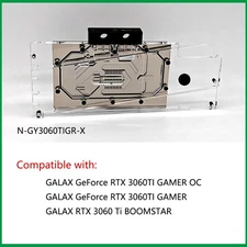 Granzon GPU Water Block Use For GALAX GeForce RTX 3060TI GAMER OC N-GY3060TIGR-X