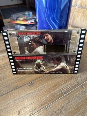 Star Wars Empire Strikes Back 70mm Film Cel Han Solo Princess Leia Edition