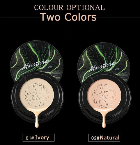 Chafful Mushroom Head Makeup BB Cream Foundation Cushion Concealer Moisturizing - Picture 10 of 16