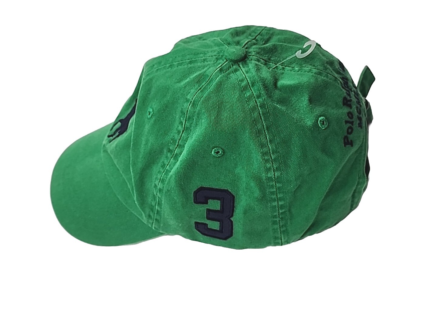 Cappello Polo Big Pony Berretto Strap Back Verde Blu Big Pony Ralph Lauren
