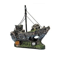 Resin Aquariums Décor Ornaments Retro Cave Sailing Boat Mini Fish Tank Aquatic Resin Aquariums Décor Ornaments Retro Cave Sailing Boat Mini Fish Tank Aquatic