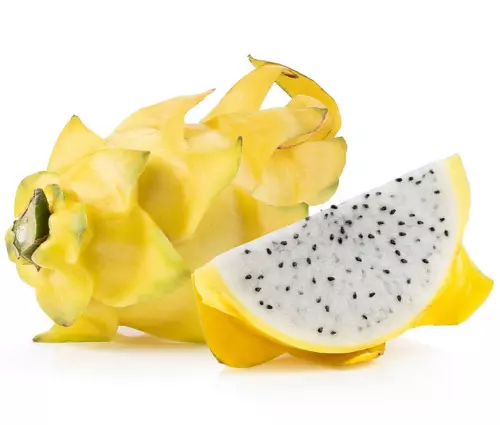 10+ Yellow Dragonfruit Seeds: Pitaya Dragon Fruit Tree Cactus Hylocereus