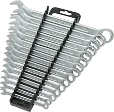 FAMEX 10355-15 Schraubenschlüssel Set Ringmaulschlüssel Satz Maul Ring Schlüssel