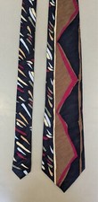 Salvatore Valeriano Silk Necktie Colorful Abstract Art Italy Funky