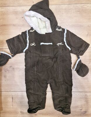 Great French Baby Snowsuit Overalls From DPAM Size 6M 67
