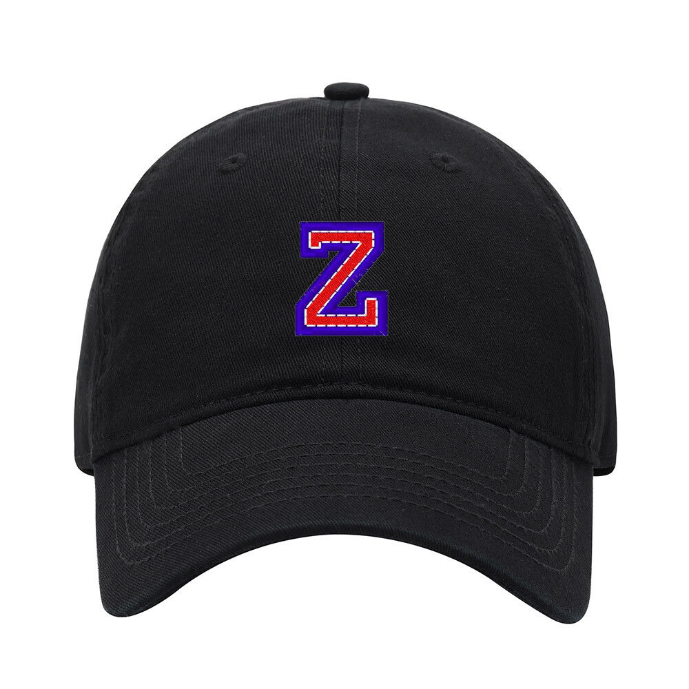 Baseball Cap Men Design Letter Z Embroidered Washed Cotton Dad Hat Baseball Caps