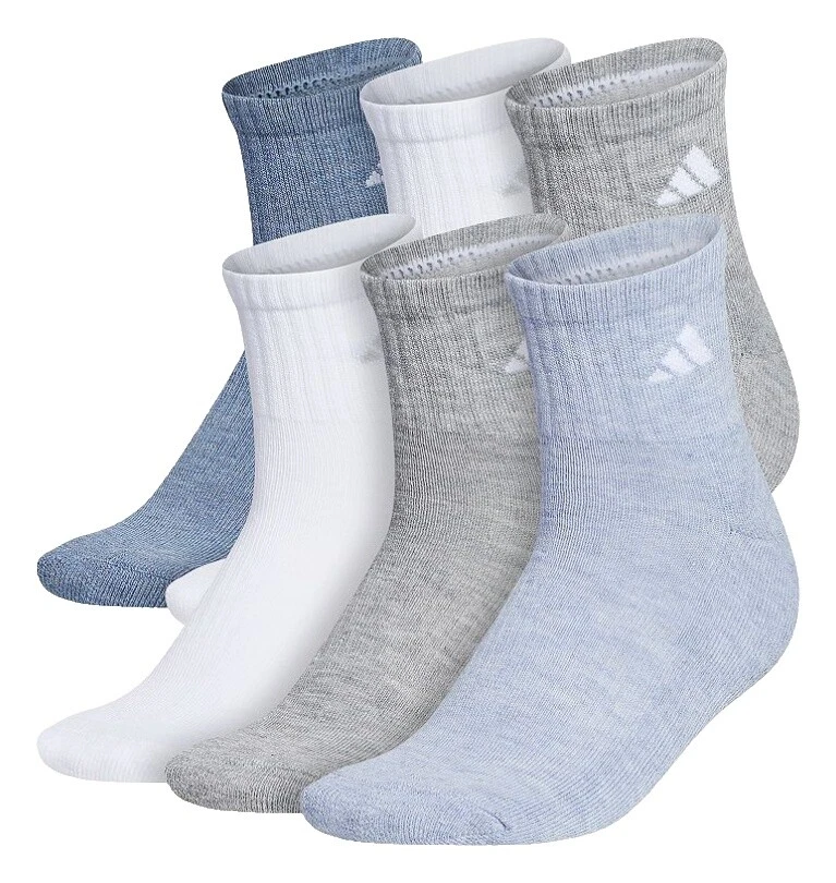 adidas Women's Solid Athletic Socks Socks