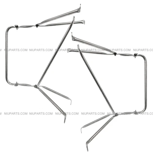 Stainless Steel Door Mirror Bracket LH RH Fit 90-02 International 4700 4900 8300