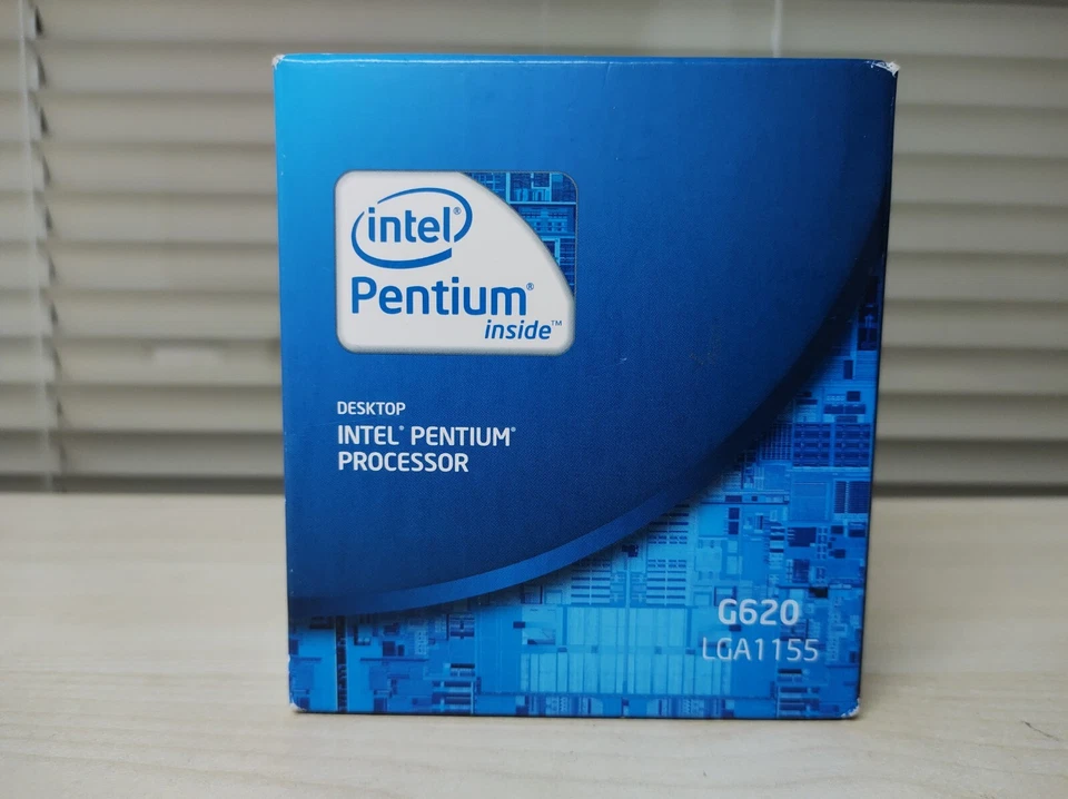 Intel Pentium G620, 2.6GHz 2Cores 3Mb Socket 1155 (LGA1155) SR05R *NEW* - Image 2 of 4