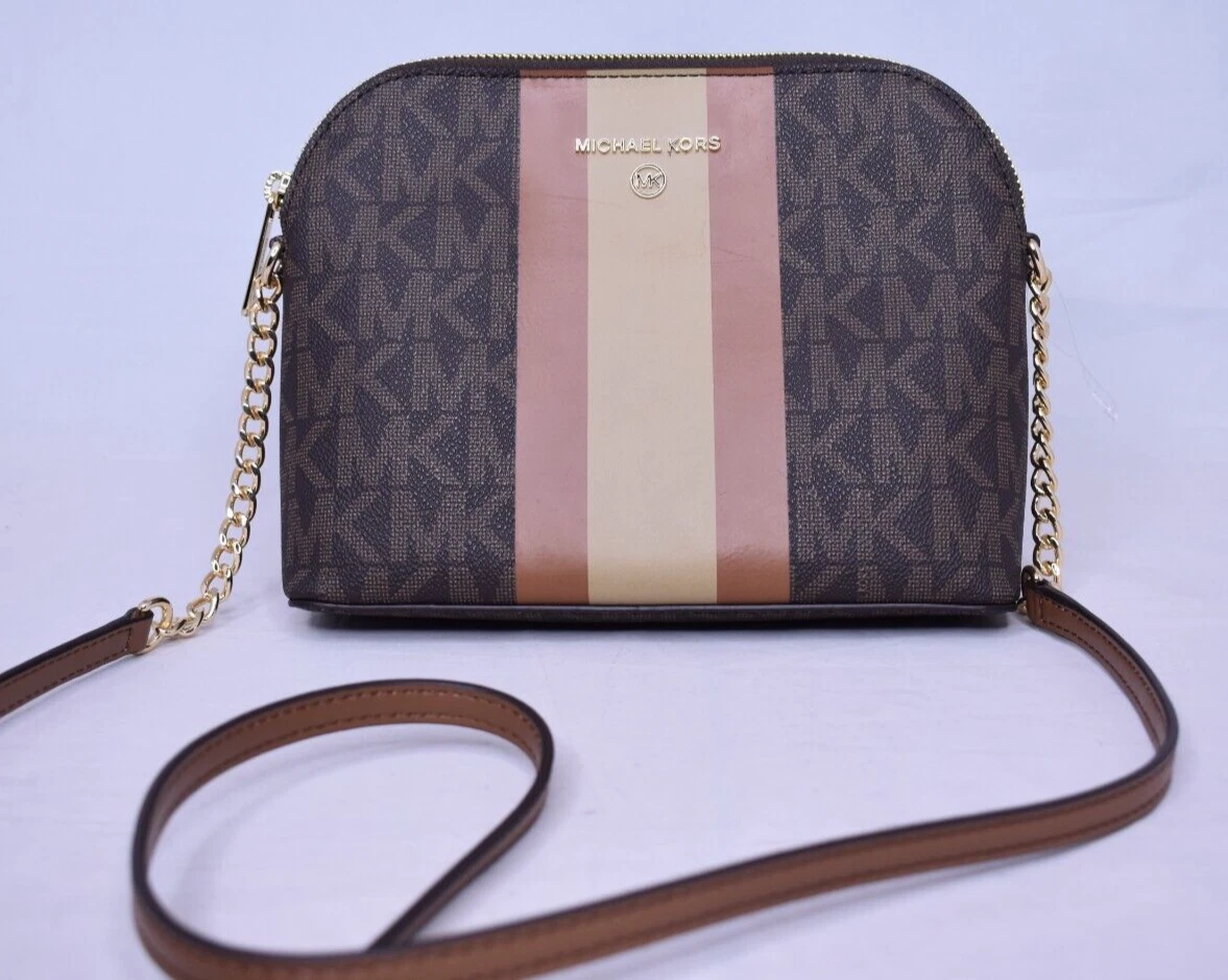 New With Tags Michael Kors Cindy Larger Dome Crossbody Bag