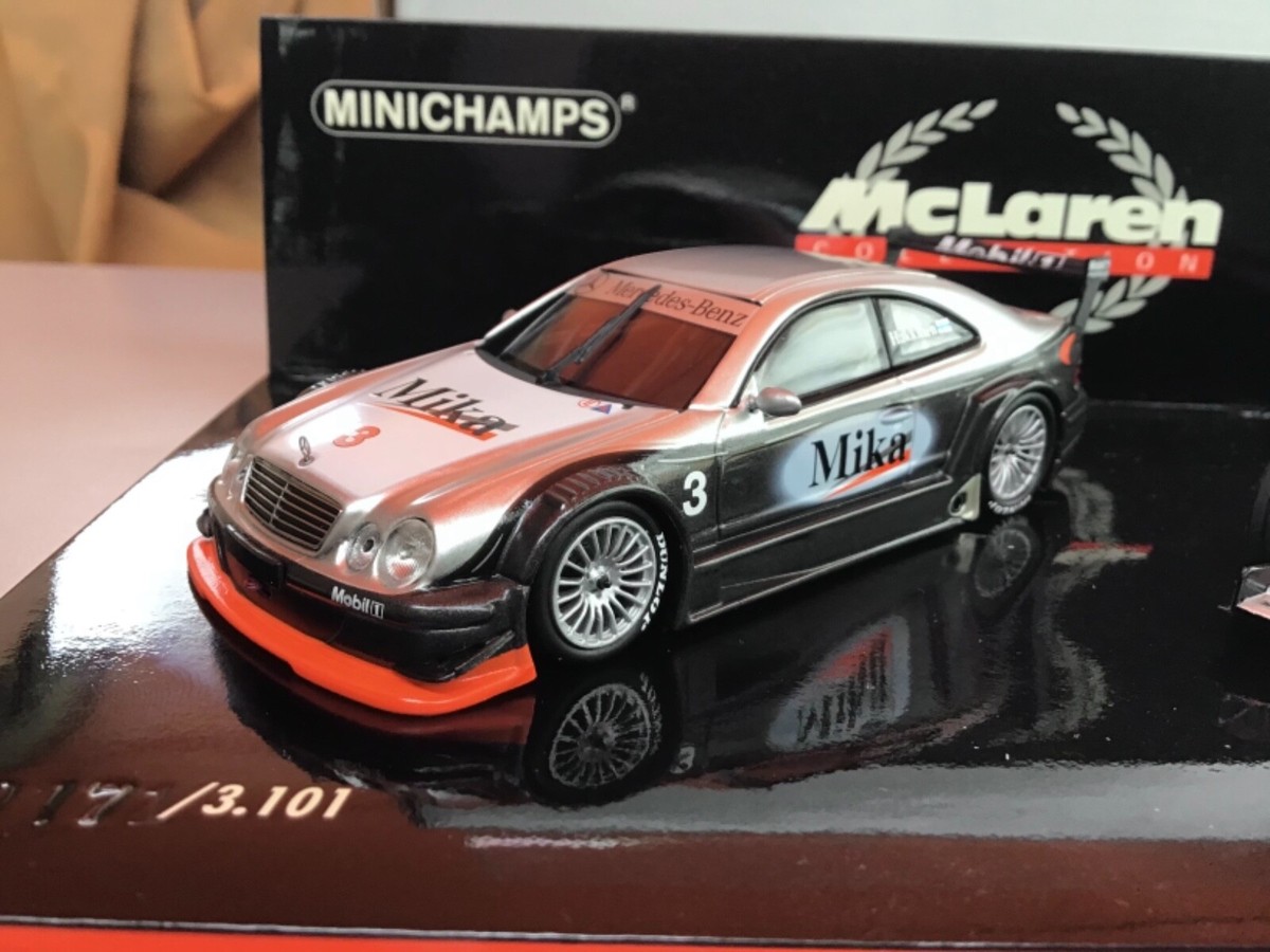 1/43 MINICHAMPS McLaren MP4-16 @ CLK coupe SET, Mika Hakkinen
