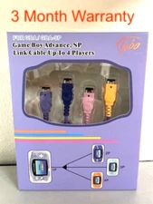 New 4-Player Link Cable for Game Boy Advance or GBA SP - Multiplayer Nintendo