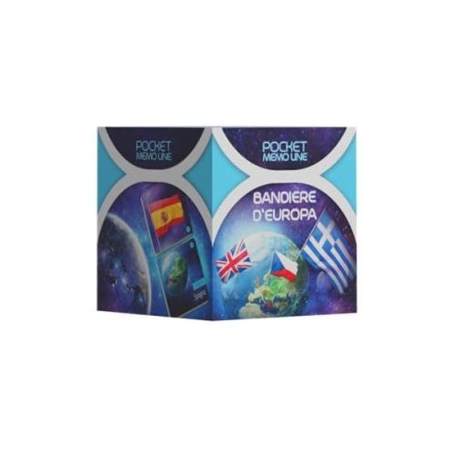 Cranio Creations CC484 Pocket Memo Line - Bandiere d'Europa
