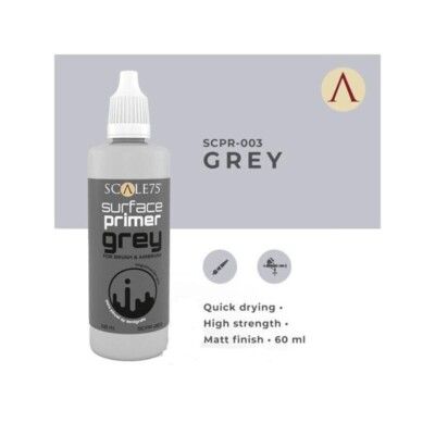 Scale 75 Primer Surface GREY 60 ml For Brush or Airbrush