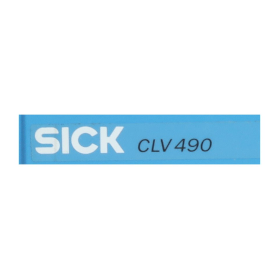 Barcoder Sign Sick CLV490-2010 Barcode Scanner Used UMP | eBay UK