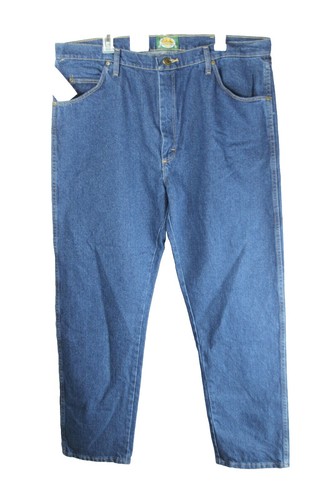 Jeans Hettabretz Taille 34 US (50 EU) - Bleu - Soie & Coton - Neuf Avec Étiquettes