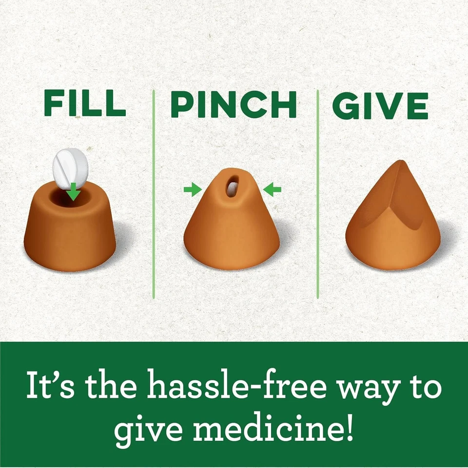 Bolsillos para pastillas Greenies para perros tamaño 30 unidades (paquete de 1),⭐️⭐️⭐️⭐️⭐️⭐ Foto 3 de 4