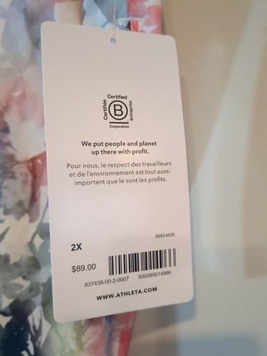 Athleta Floral Savannah Rock Midi Pull On Taschen Größe 2X lang NEU - Bild 4 von 16