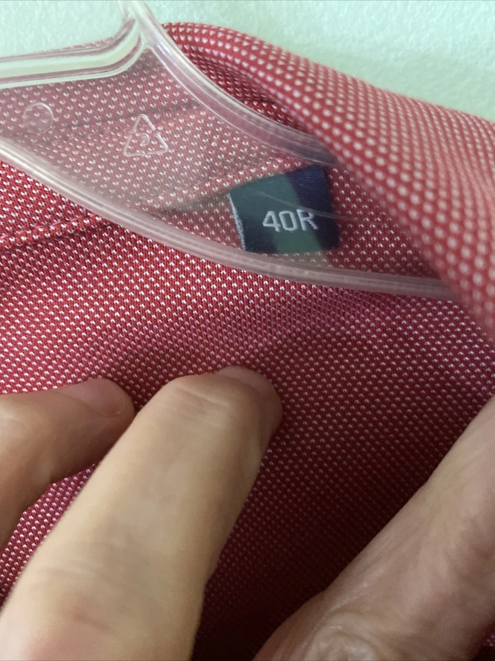 Ben Sherman Red Blazer 40 Regular Cotton Blend - Image 2 of 4